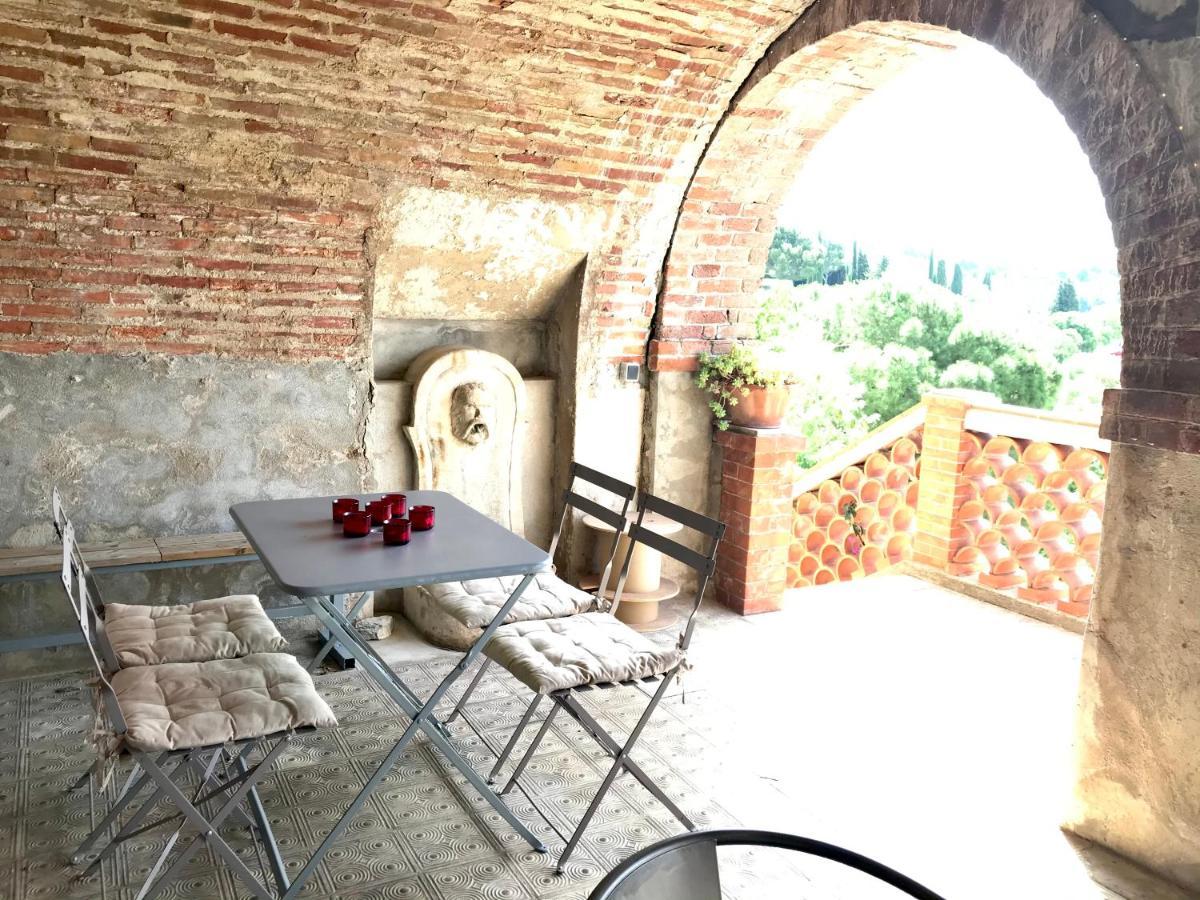 Studio De Charme Avec Grande Terrasse Vue Mer Le Castellet  Exterior foto